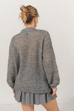 Melody Mohair Jumper Grey