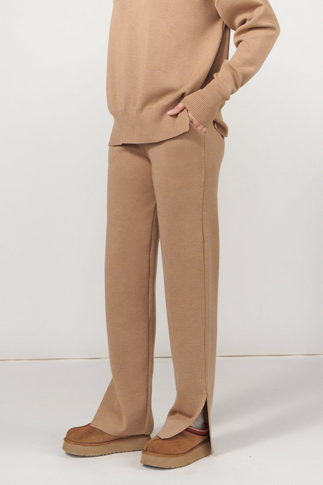 Ora Merino Pants Beige