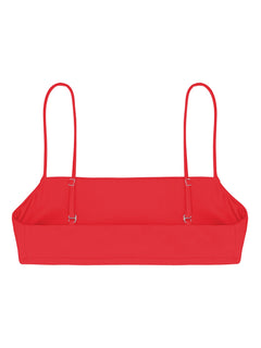 Sanur Bandeau Bikini Top Heat
