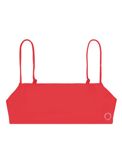 Sanur Bandeau Bikini Top Heat