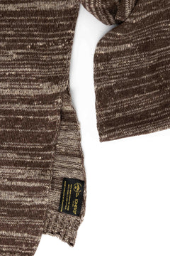 The Hemp & Wool Scarf  Brown