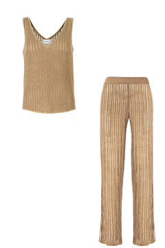 Sole & Caldo Linen Co-ord Sand