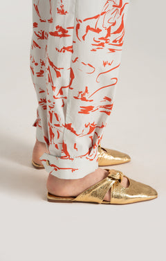 Gatya Cargo Trousers Horsemen Mint