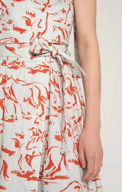 Hadik Ruffled Wrap Skirt Horsemen Mint