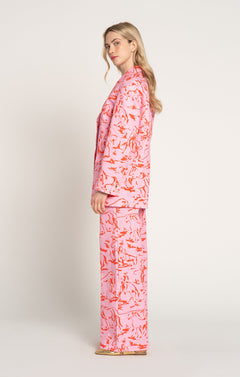 Pingal Oversized Blazer Horsemen Pink