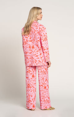 Pingal Oversized Blazer Horsemen Pink
