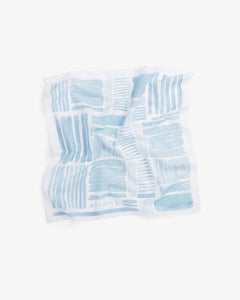 Striped Bandana Nature White / Blue