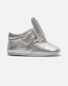 Baby Bunny Shoes Silver