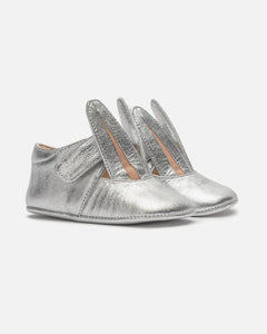 Baby Bunny Shoes Silver