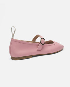 Mother Ballerinas Pink Leather