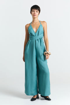 Danli Multiposition Jumpsuit Blue