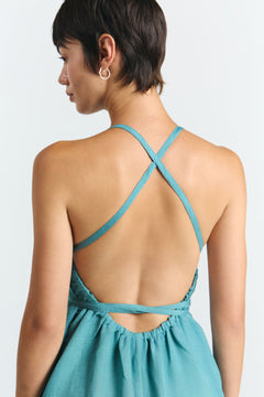 Danli Multiposition Jumpsuit Blue