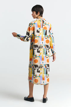 Nahuas Dress Vibes Print