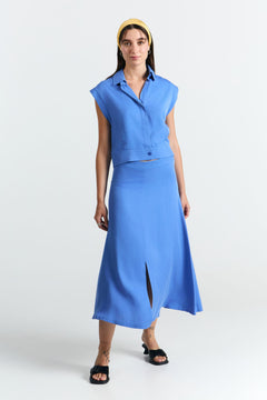 Toluca Skirt Klein Blue