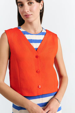 Azuah Vest Red