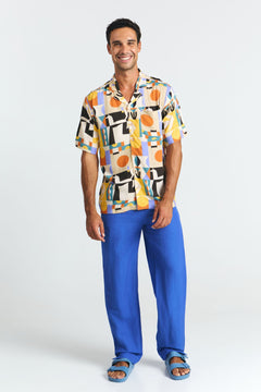 Men's Belice Shirt Vibes Print