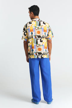 Men's Belice Shirt Vibes Print