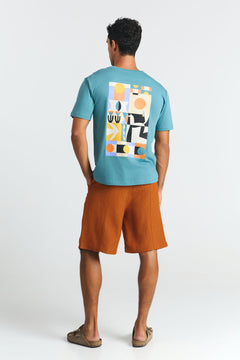 Men's Real Vibes T-Shirt Blue