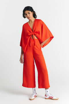 Makah Pants Red