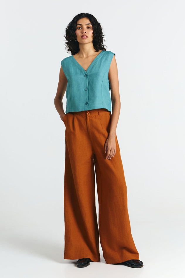 Azuah Vest Blue