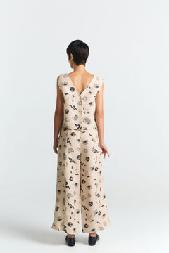 Azuah Vest Fauna Print