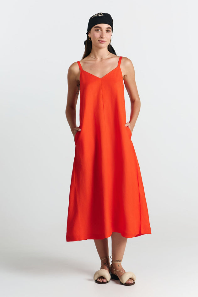 Nagua Dress Red