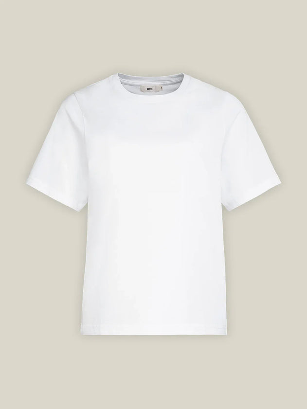 Round neck Organic Cotton T-shirt White