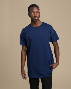 T-Shirt Long Ocean Blue