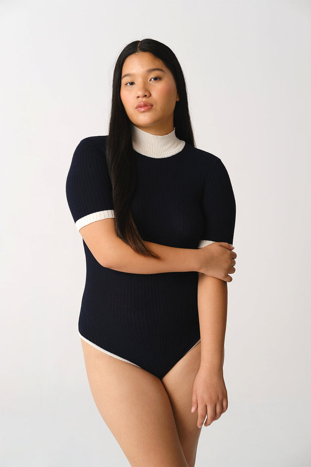 Midnight Bodysuit Dark Blue