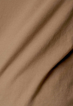 Tessa Basic V-Neck T-Shirt Gravel Brown