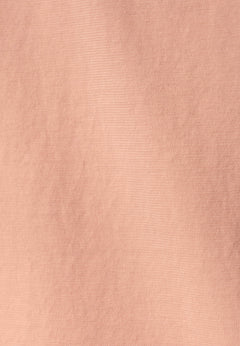 Tessa Basic V-Neck T-Shirt Peach