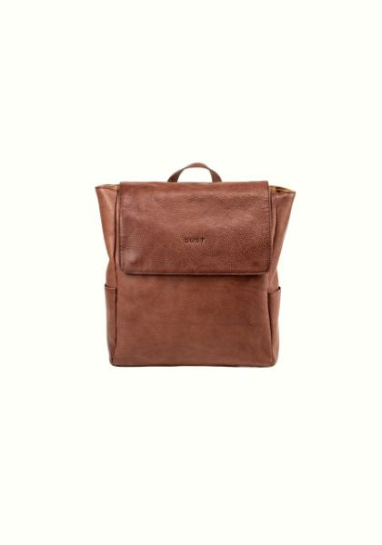 Leather Backpack Boston Collection Tobacco