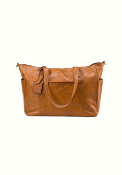 Leather Tote Fifth Avenue Collection Brown