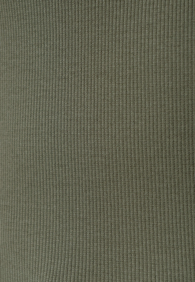 Tillda Ribbed T-Shirt Green