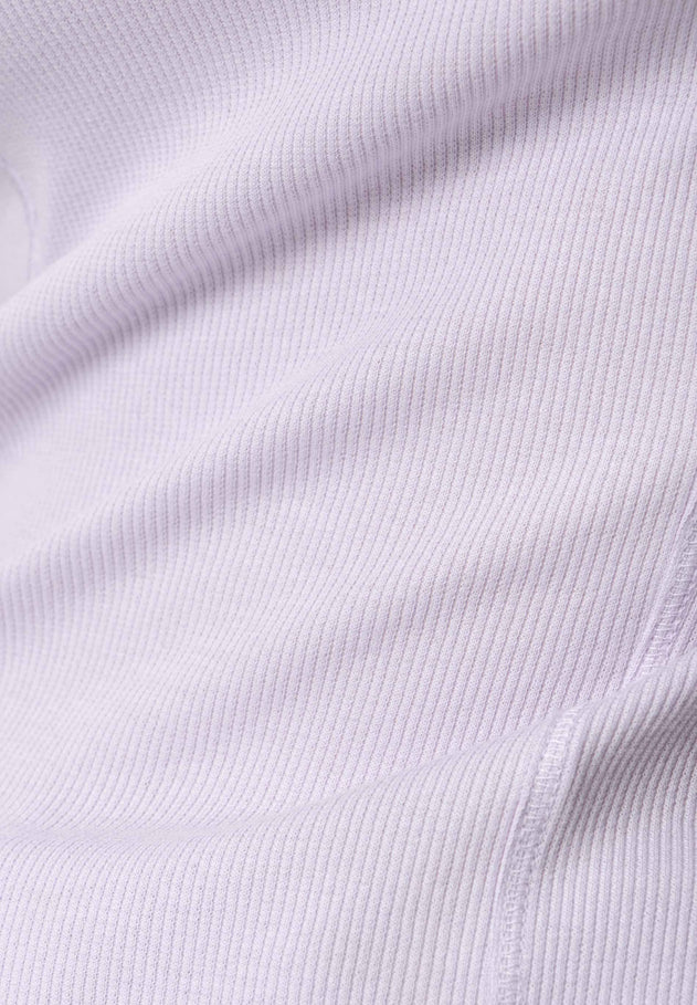 Tillda Ribbed T-Shirt Soft Lilac