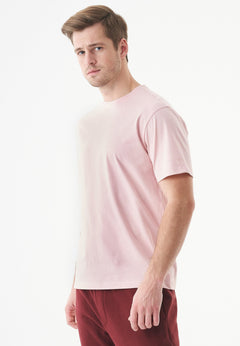 Tillo Unisex Basic Organic Cotton T-Shirt Dusty Pink