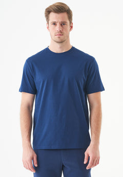 Tillo Unisex Basic Organic Cotton T-Shirt Navy