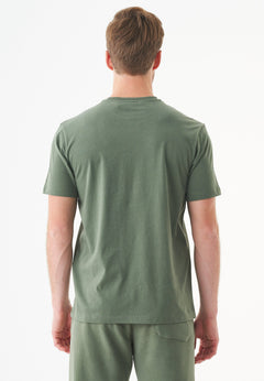 Tillo Unisex Basic Organic Cotton T-Shirt Olive