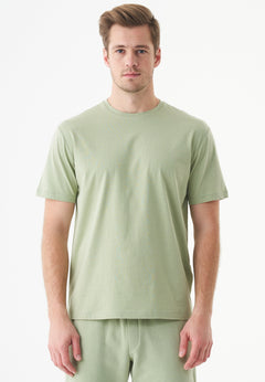 Tillo Unisex Basic Organic Cotton T-Shirt Sage Green