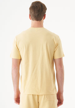 Tillo Unisex Basic Organic Cotton T-Shirt Soft Yellow