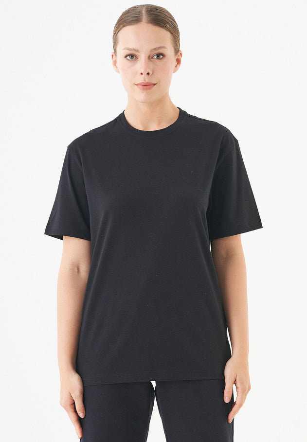 Tillo Unisex Basic Organic Cotton T-Shirt Black