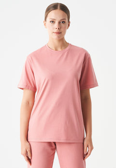 Tillo Unisex Basic Organic Cotton T-Shirt Blush