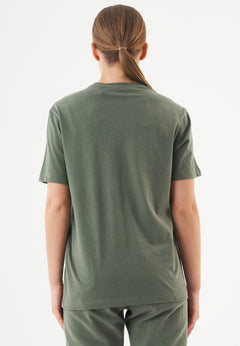 Tillo Unisex Basic Organic Cotton T-Shirt Olive