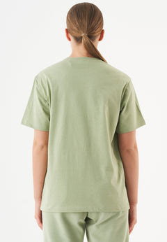 Tillo Unisex Basic Organic Cotton T-Shirt Sage Green