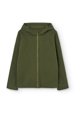 Men's Tensel Jacket Organic Cotton Olive Green