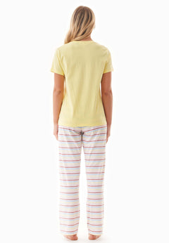 Trinnity Pyjama Set Yellow/Multi Colour