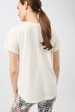 The New V-Neck White