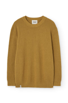 Tam Unisex Organic Cotton Sweater Mustard