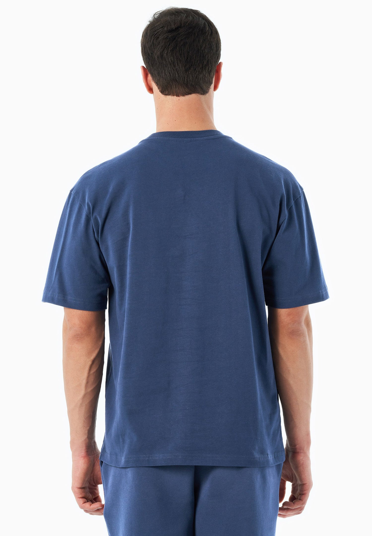 Tussem Unisex Basic Organic Cotton T-Shirt Navy