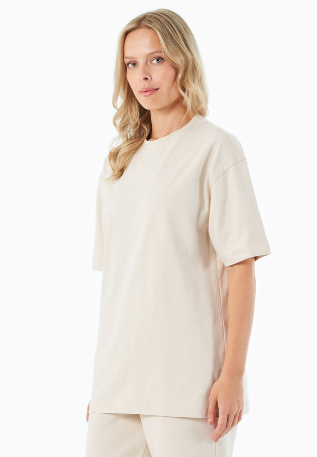 Tussem Unisex Basic Organic Cotton T-Shirt Off-White